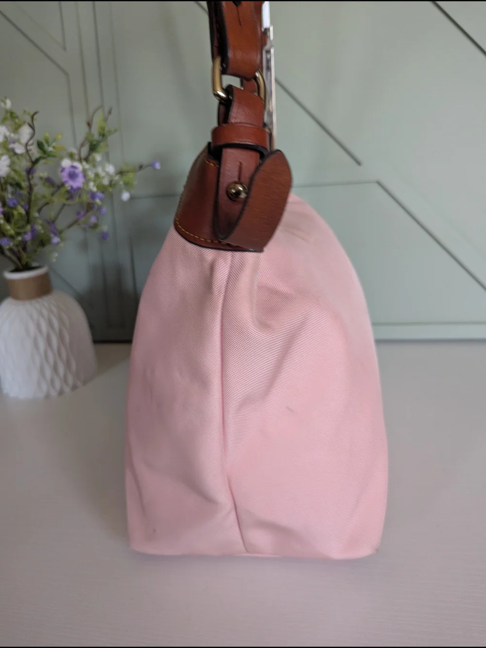 Dooney & Bourke Pink Shoulder Hobo Bag